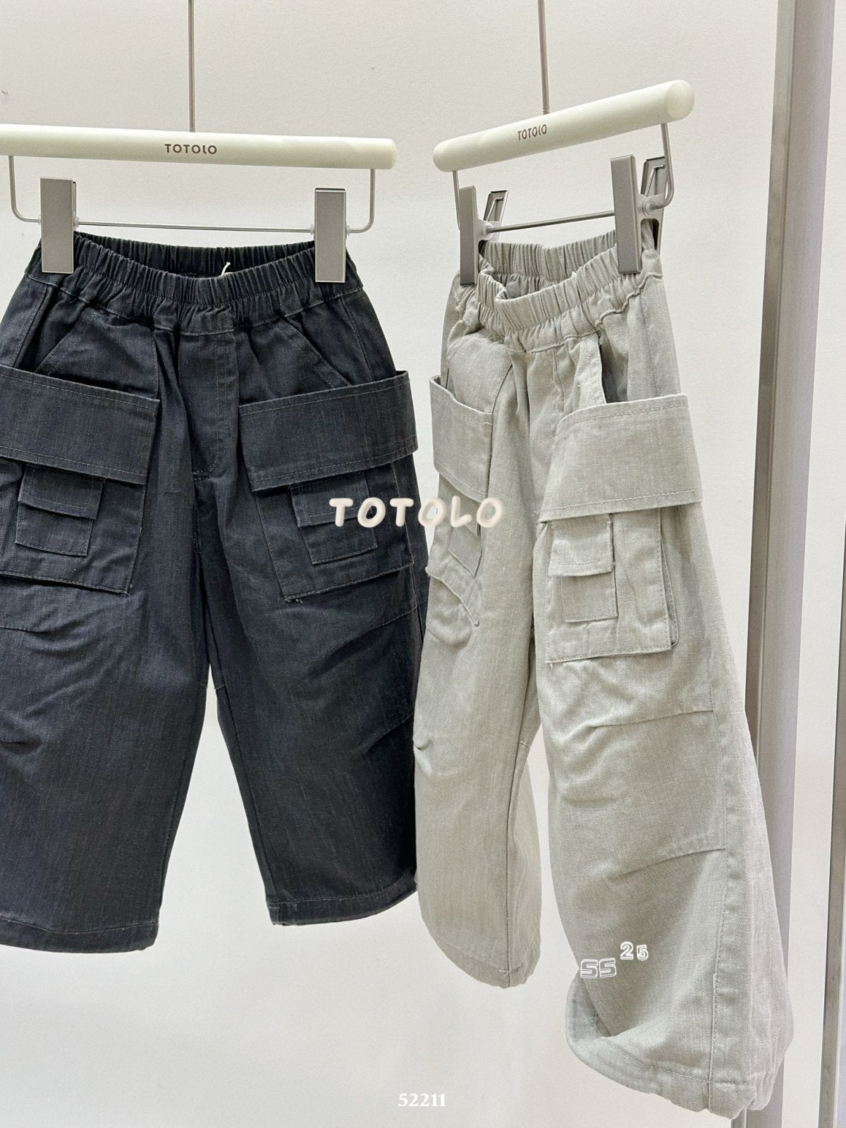 下身 - 竹節豎紋褲