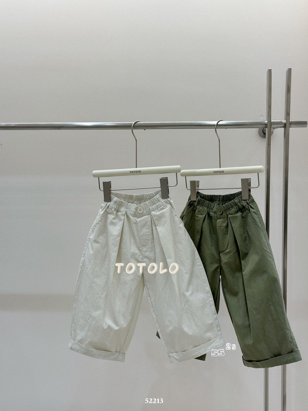 下身 - 泡泡棉直筒褲