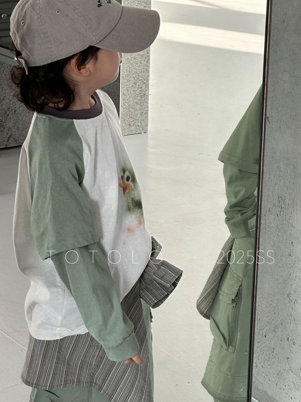 上衣 - 竪條銀絲襯衫