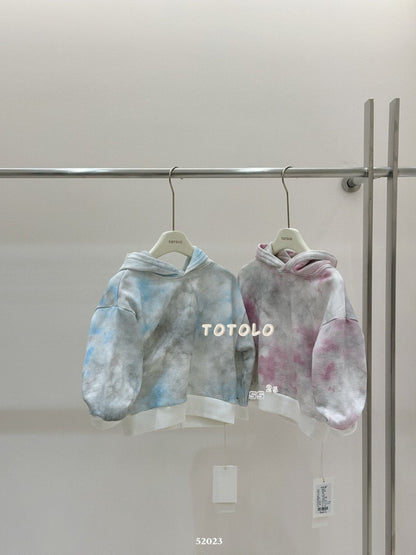 上衣 - 扎染連帽衛衣