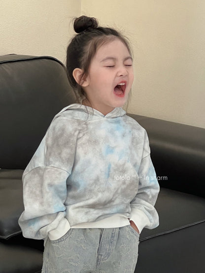 上衣 - 扎染連帽衛衣