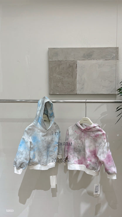 上衣 - 扎染連帽衛衣